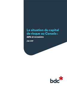 La situation du capital de risque au Canada