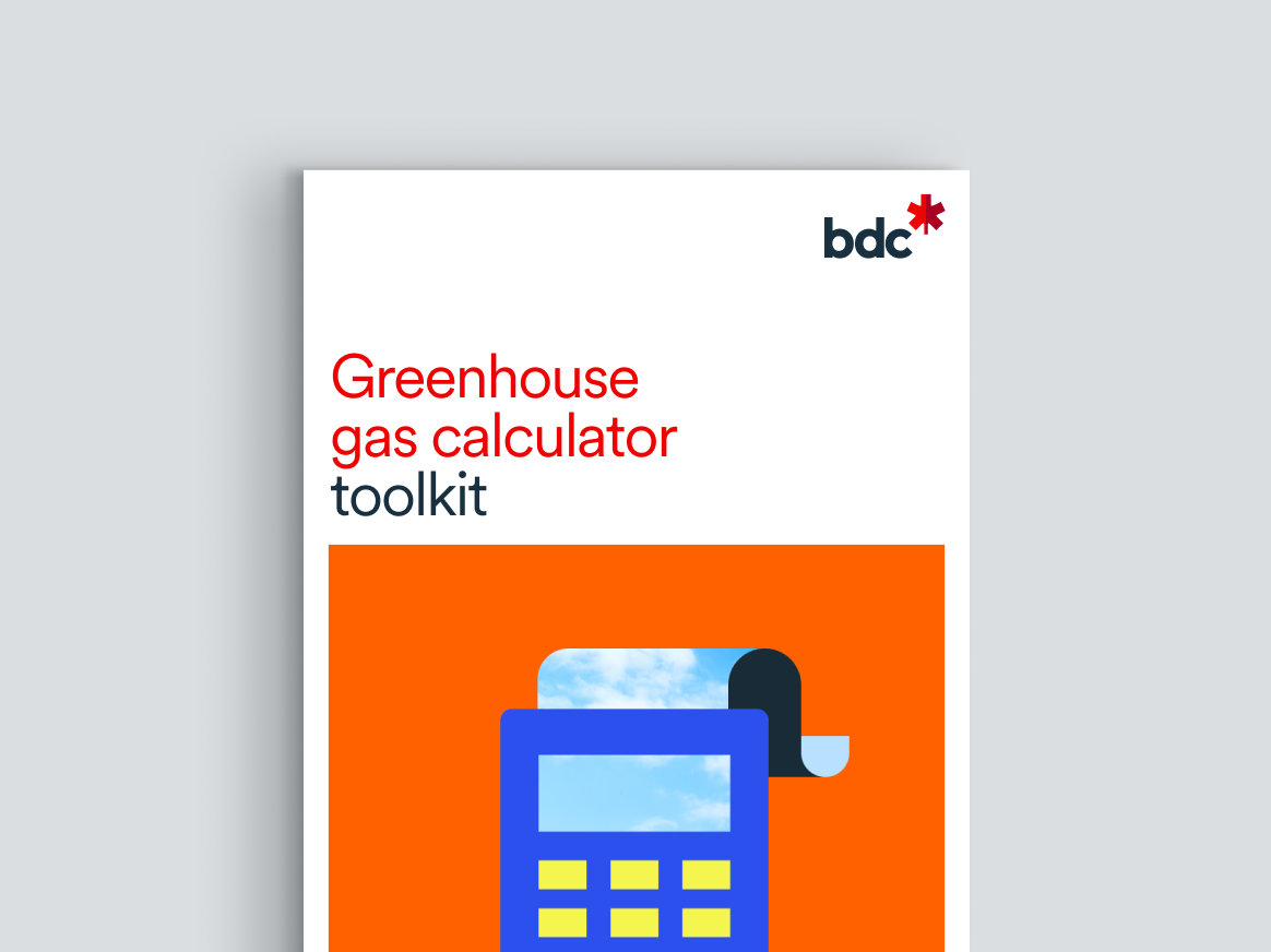 GHG calculator toolkit 