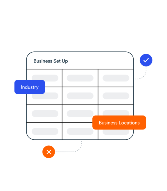 Entrez les informations de votre entreprise dans le calculateur Excel